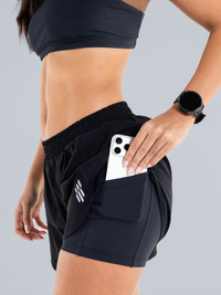 Short Feminino Performance com Bermuda Interna Adaptiv - Lissen Pro
