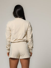 Short Feminino Comfy Bolsos Frontais