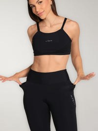 Legging Inside Feminina com Bolsos Laterais
