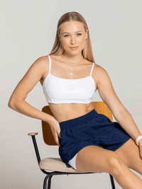 Top Feminino Alças Cruzadas Front