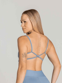 Top Feminino Alças Cruzadas Front