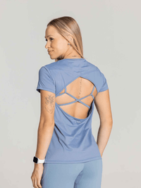 Top Feminino Alças Cruzadas Front