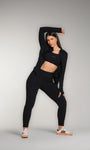 Legging Feminina Inside com Bolsos e Recortes