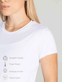 Blusa Manga Curta com Decote nas Costas – Leveza, Estilo