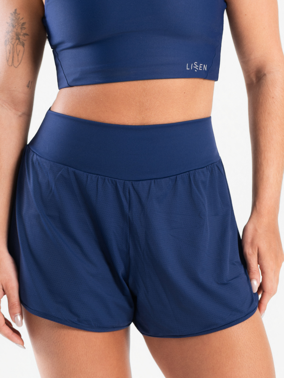 Short com Bermuda Interna com Bolsos Laterais - La Dolce Vita