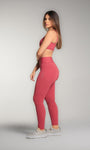 Legging Feminina Inside com Bolsos e Recortes