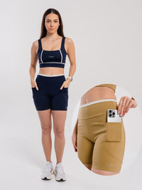 Bermuda Feminina Alta Compressão – UV50+