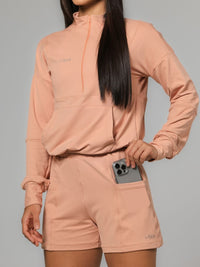 Short Feminino Comfy Bolsos Frontais