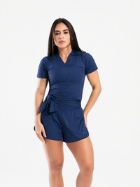 Blusa Feminina Transpasse Manga Curta – La Dolce Vita