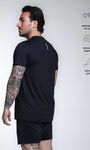 Camiseta masculina manga curta Proteção UV
