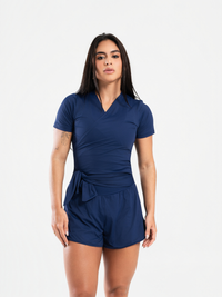 Blusa Feminina Transpasse Manga Curta – La Dolce Vita