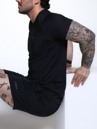 Camiseta masculina manga curta Proteção UV