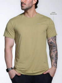 Camiseta masculina manga curta Proteção UV