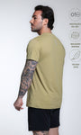 Camiseta masculina manga curta Proteção UV