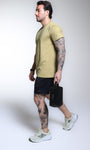Camiseta masculina manga curta Proteção UV