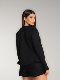 Jaqueta Feminina Inside com Bolso e Dedal