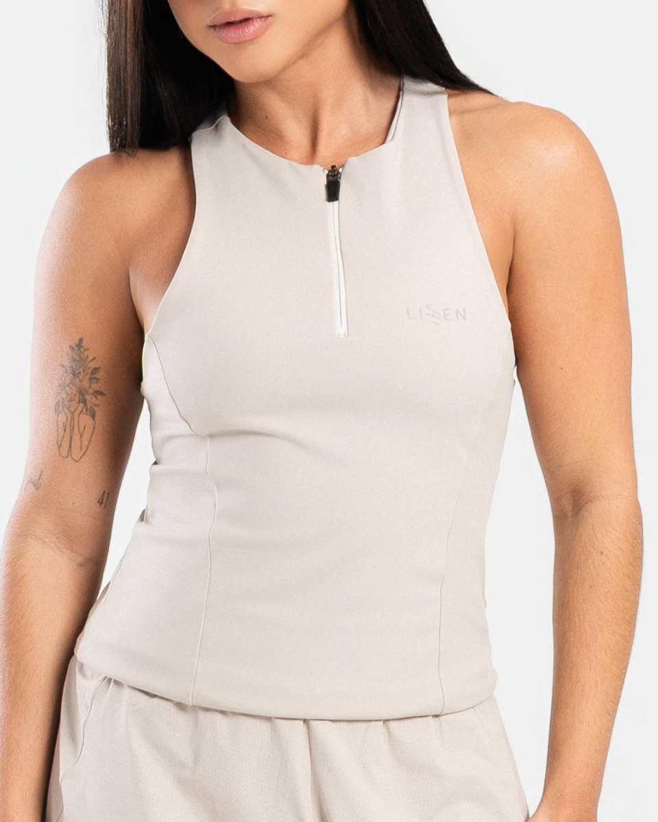 Regata Feminina Zíper e Bolso – La Dolce Vita