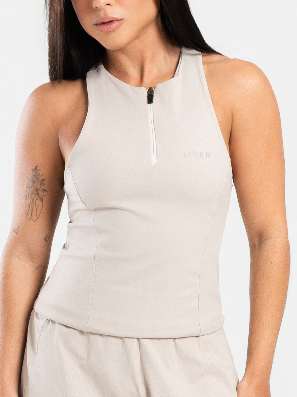 Regata Feminina Zíper e Bolso – La Dolce Vita