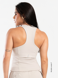 Regata Feminina Zíper e Bolso – La Dolce Vita