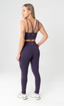 Legging Cós Alto com Bolsos Laterais