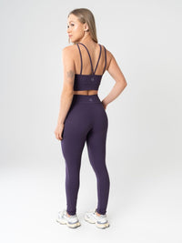 Legging Cós Alto 2 Bolsos Laterais – Malha Dupla