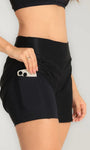 Short Feminino Inside com Bermuda Interna e Bolso