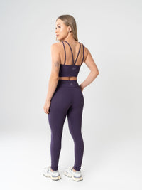 Legging Cós Alto 2 Bolsos Laterais – Malha Dupla