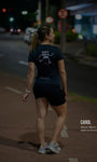 Blusa manga curta "Cala a boca e Corre" Assessoria Villarinho