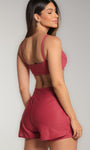 Short Feminino Inside com Bermuda Interna e Bolso