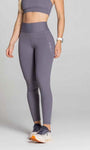 Legging Cós Alto com Bolsos Laterais
