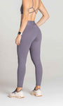 Legging Cós Alto com Bolsos Laterais
