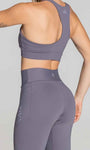 Legging Cós Alto com Bolsos Laterais