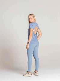 Legging Cós Alto 2 Bolsos Laterais – Malha Dupla