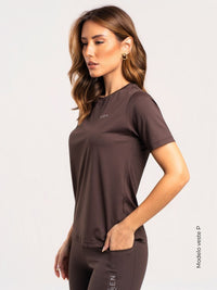 Blusa Feminina Manga 2/4 Slim