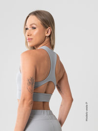Top Nadador Feminino Bolso Interno