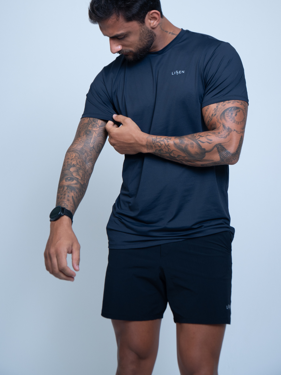 Short Masculino Performance com Bermuda Interna Adaptiv - Lissen Pro