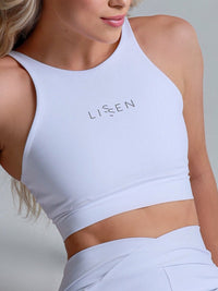 Top Cropped Feminino Decote nas Costas
