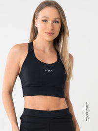 Top Nadador Feminino Bolso Interno