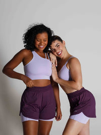 Short Feminino Bermuda Interna com Bolsos Laterais
