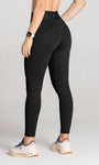 Legging Cós Alto com Bolsos Laterais