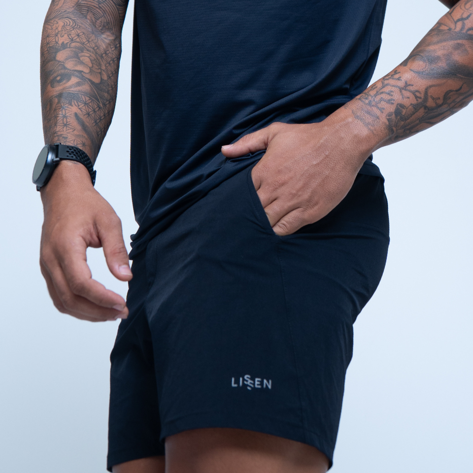 Short Masculino Performance com Bermuda Interna Adaptiv - Lissen Pro