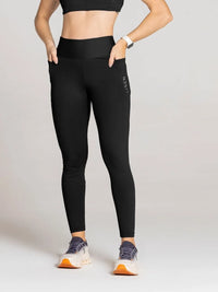 Legging Cós Alto 2 Bolsos Laterais – Malha Dupla