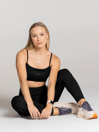 Legging Cós Alto 2 Bolsos Laterais – Malha Dupla