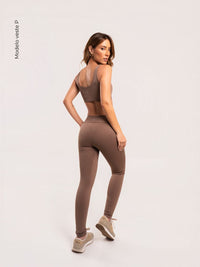 Legging Cós Alto 2 Bolsos Laterais – Malha Dupla