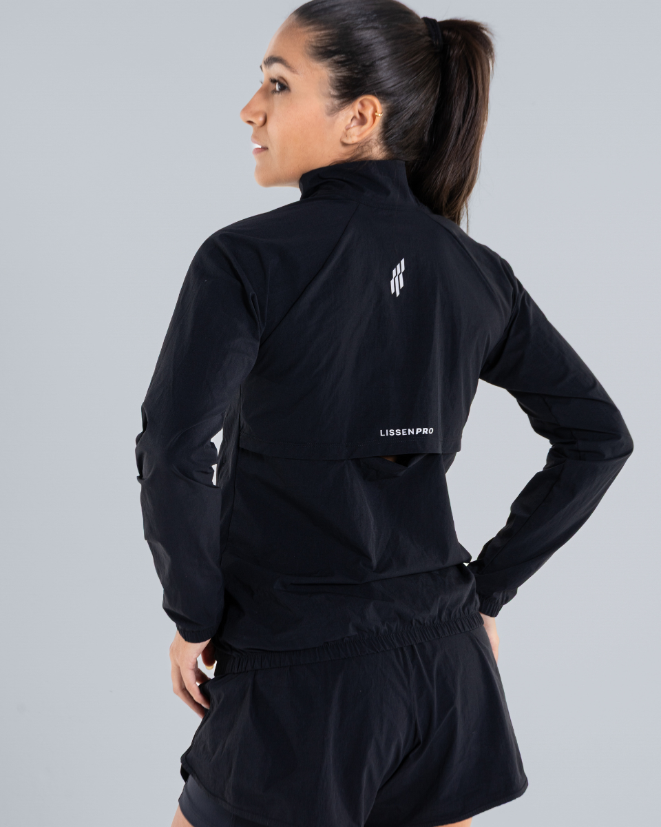 Jaqueta Feminina Corta-Vento Refletiva Adaptiv - Lissen Pro