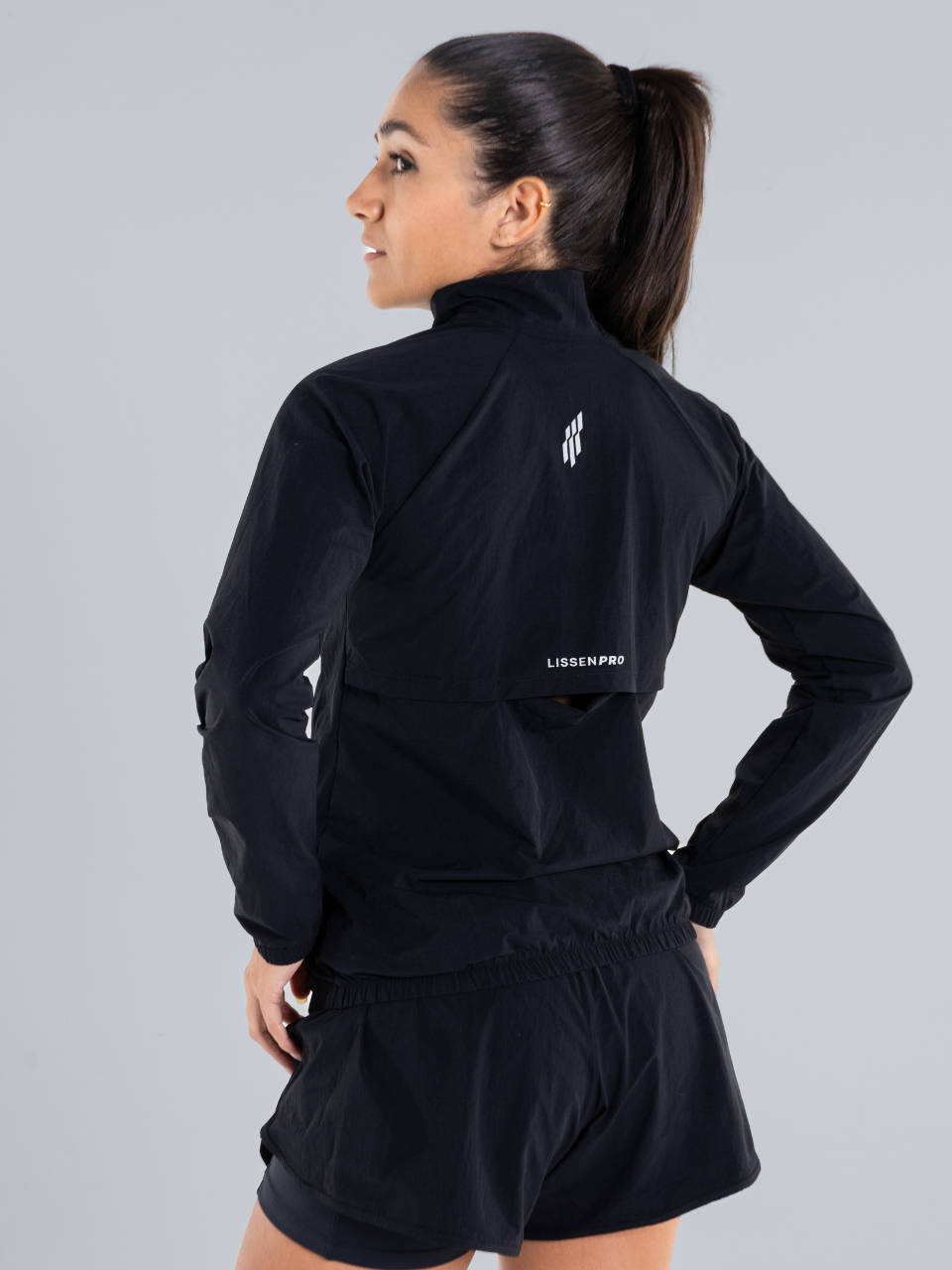 Jaqueta Feminina Corta-Vento Refletiva Adaptiv - Lissen Pro
