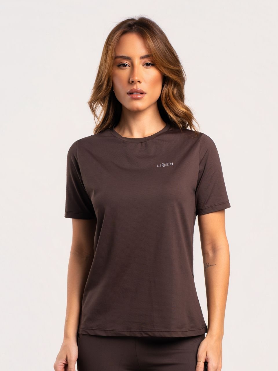 Blusa Feminina Manga 2/4 Proteção UV50+ Slim com Secagem Rápida