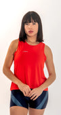 Regata algodão com decote gota