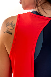 Regata algodão com decote gota