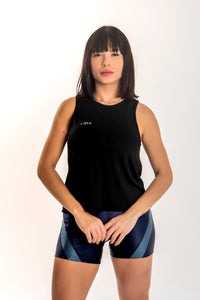 Regata algodão com decote gota